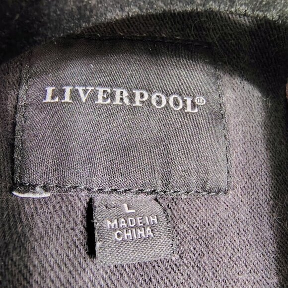 Liverpool Los Angeles Classic Powerflex Jean Jacket – Large - Black Rinse - Picture 5 of 8